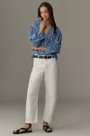 Velvet By Graham & Spencer Brylie Twill Pants In White