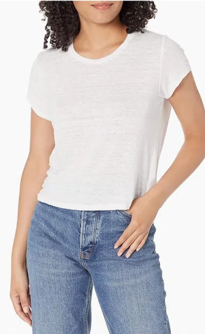 Velvet By Graham & Spencer Casey Top In White