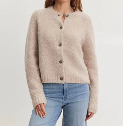 Velvet By Graham & Spencer Chantal Sweater In Almond In Pink