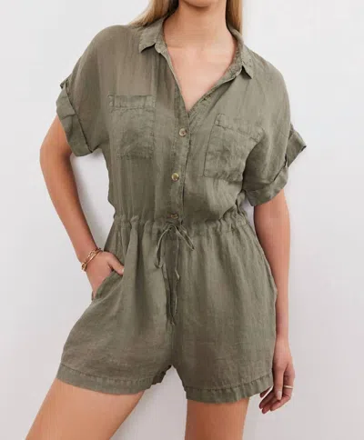 Velvet By Graham & Spencer Clare Jumpsuit In Axe In Multi