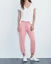 Velvet By Graham & Spencer Della Luxe Modal Jogger Pants In Pink In Pink