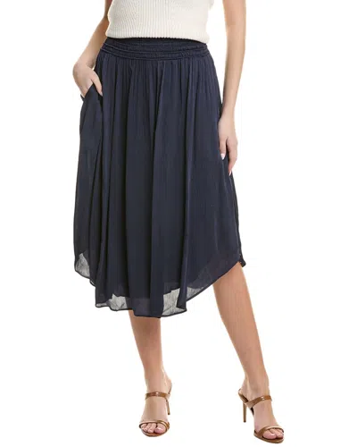 Velvet By Graham & Spencer Dimi Skirt In Blue