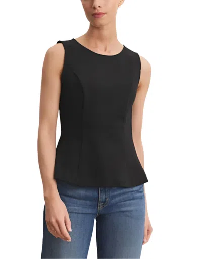Velvet By Graham & Spencer Felicitee Ponti Shell In Black