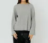 Velvet By Graham & Spencer Fillmore Sweater In Fog In Multi
