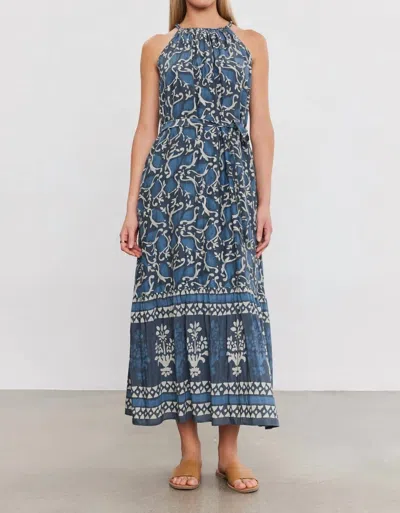 Velvet By Graham & Spencer Ghita Dress In Blue