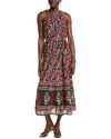 VELVET BY GRAHAM & SPENCER GHITA SILK-BLEND MAXI DRESS