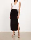 Velvet By Graham & Spencer Hilton Maxi Skirt In Black In Black