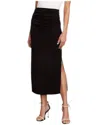 Velvet By Graham & Spencer Hilton Maxi Skirt In Black In Black
