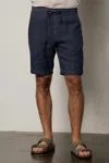 VELVET BY GRAHAM & SPENCER JONATHAN DRAWSTRING SHORT IN NAVY