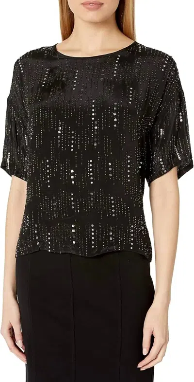 Velvet By Graham & Spencer Jonelle Top In Black