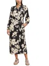 Velvet By Graham & Spencer Josepha Floral Maxi Dress In Black
