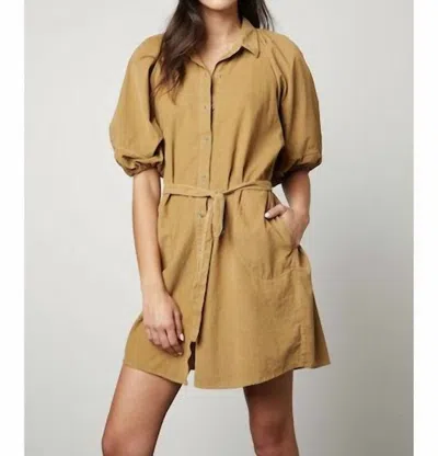 Velvet By Graham & Spencer Kady Button-up Dress In Ancient In Multi