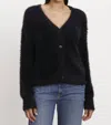 Velvet By Graham & Spencer Kelsey Cardigan In Black In Black