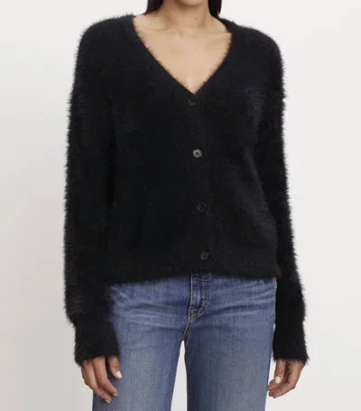 Velvet By Graham & Spencer Kelsey Cardigan In Black