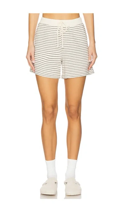 Velvet By Graham & Spencer Ketti Short In Natural & Charcoal