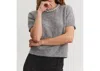 Velvet By Graham & Spencer Layton Top In Heather Grey In Grey