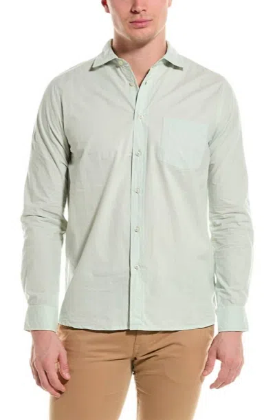 Velvet By Graham & Spencer Long Sleeved Brooks Shirt In Green