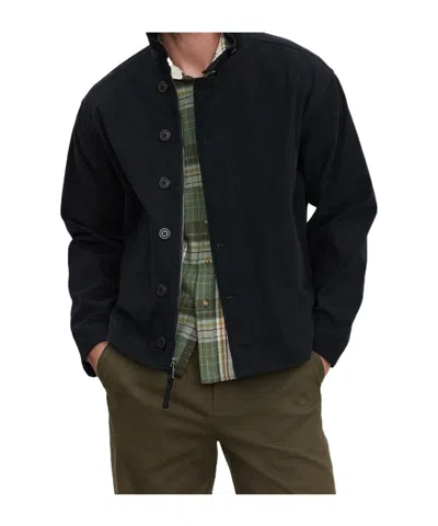 Velvet By Graham & Spencer Long-sleeved Casual Jacket In Black