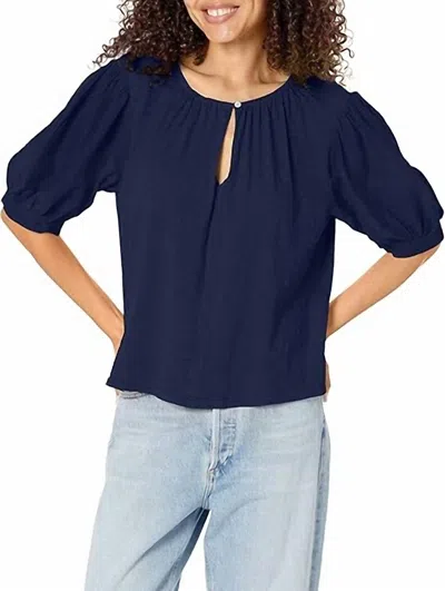 Velvet By Graham & Spencer Mallory Top In Cavern In Multi
