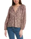 Velvet By Graham & Spencer Marian Blouse In Pink