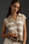 Velvet By Graham & Spencer Mariette Sweater Vest In Multicolor