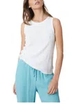 Velvet By Graham & Spencer Maxie Tank In White In White