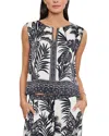 Velvet By Graham & Spencer Neva Billow Tank In Black In Black