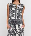 Velvet By Graham & Spencer Neva Billow Tank In Black In Black
