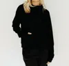 Velvet By Graham & Spencer Ojai Sweatshirt In Black