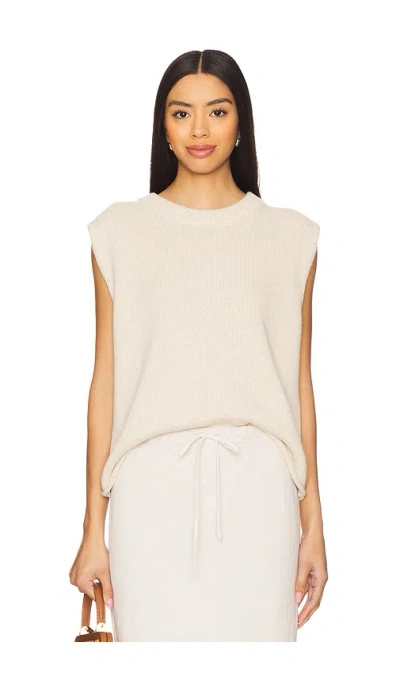 Velvet By Graham & Spencer Paola Top In Oatmeal