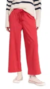 Velvet By Graham & Spencer Pismo Pant In Ruby In Pink