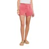Velvet By Graham & Spencer Presely Short In Aloha In Pink