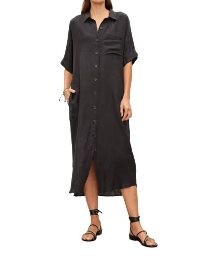 Velvet By Graham & Spencer Sandra Dress In Black