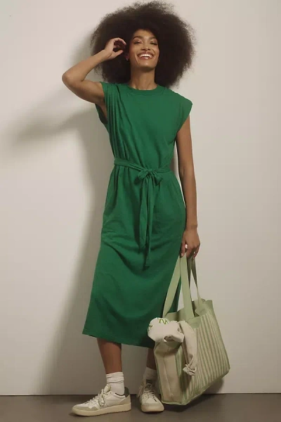 Velvet By Graham & Spencer Sleeveless Midi Dress In Green