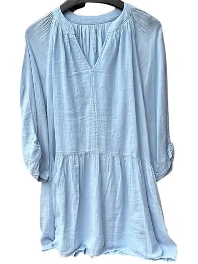 Velvet By Graham & Spencer Sloan Dress In Island In Blue