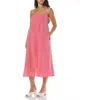Velvet By Graham & Spencer Stephie Zipped Back Dress In Pink In Pink