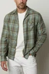 Velvet By Graham & Spencer Timothy Plaid Shirt In Multi In Multi