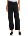 Velvet By Graham & Spencer Velvet By Graham And Spencer Brylie Curved Knee Pants In Vintage Black