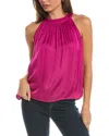 Velvet By Graham & Spencer Crystal Top In Red
