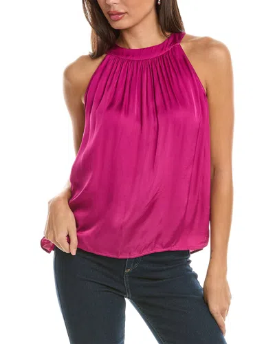 Velvet By Graham & Spencer Crystal Top In Red