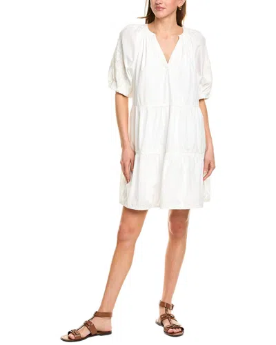Velvet By Graham & Spencer Embroidered Balloon Sleeve Mini Dress
