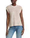 Velvet By Graham & Spencer Gardena Linen Sweater In Brown