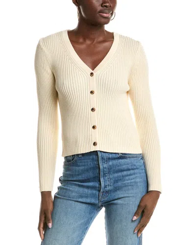 Velvet By Graham & Spencer Hydie Cardigan In White