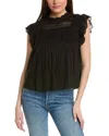 Velvet By Graham & Spencer Inessa Blouse In Black