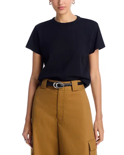 Velvet By Graham & Spencer Jazz Short Sleeve Tee In Black