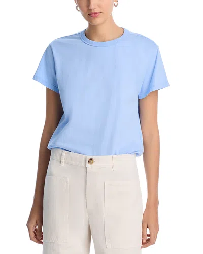 Velvet By Graham & Spencer Jazz Short Sleeve Tee In Chill Blue