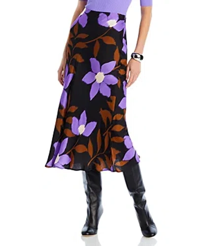 Velvet By Graham & Spencer Kaiya Printed Skirt In Fiji Multi