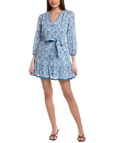 Velvet By Graham & Spencer Kenley Mini Dress In Blue