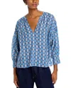 VELVET BY GRAHAM & SPENCER VELVET BY GRAHAM & SPENCER KEREN PRINTED BOHO TOP