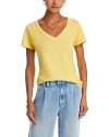 VELVET BY GRAHAM & SPENCER VELVET BY GRAHAM & SPENCER LILITH SHORT SLEEVED V NECK TEE